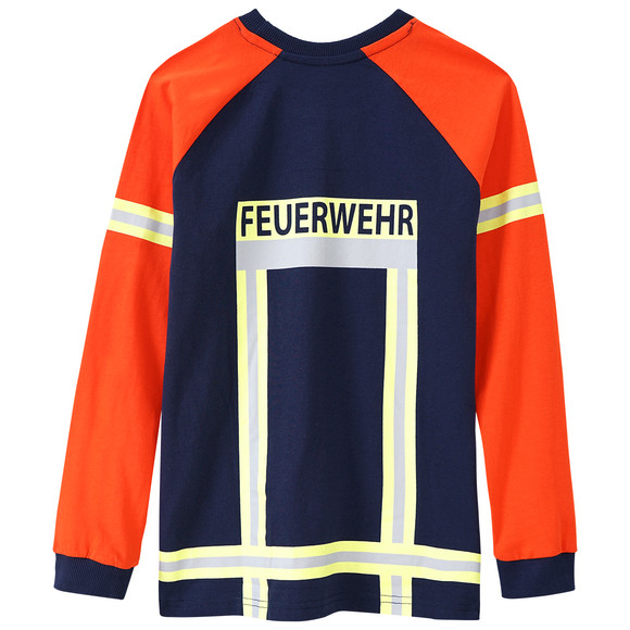 Jungen Schlafanzug im Feuerwehr-Look