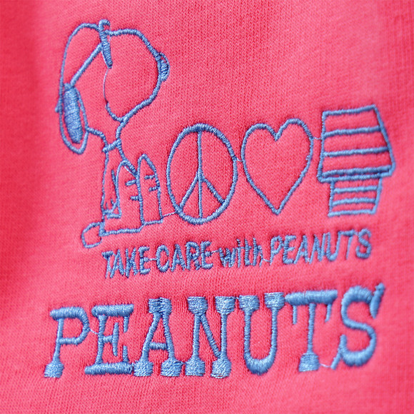 Peanuts Joggingshorts mit Stickerei
