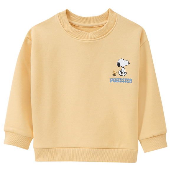 peanuts-sweatshirt-mit-rueckenprint-hellgelb-330264367.html