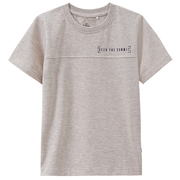 Jungen T-Shirt mit dezentem Schriftzug