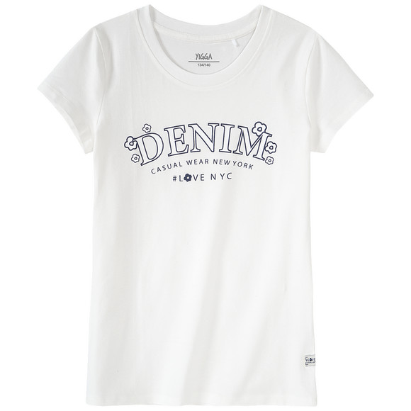 Mädchen T-Shirt mit Frontprint