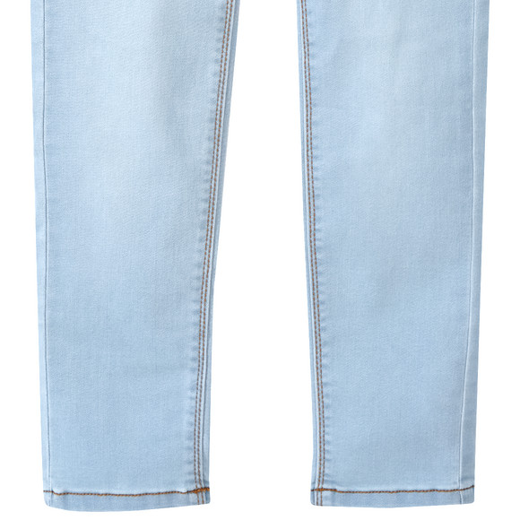 Mädchen Skinny-Jeans mit verstellbarem Bund