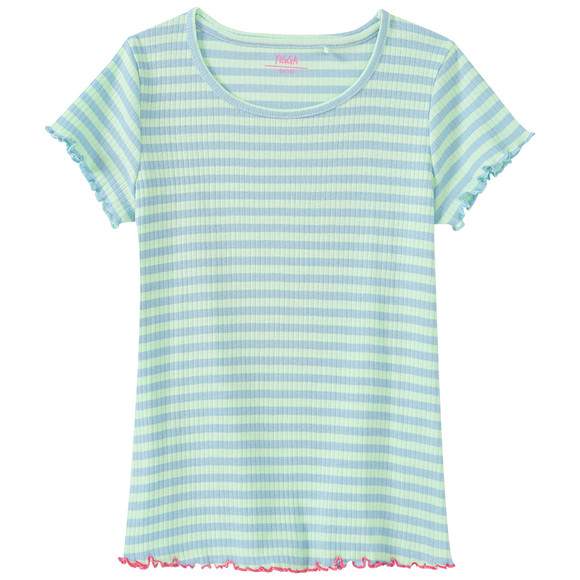 Mädchen T-Shirt mit Allover-Print