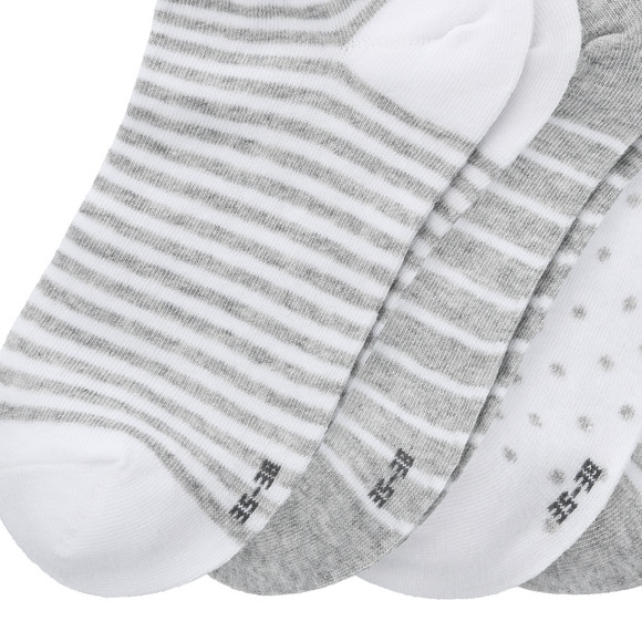 5 Paar Damen Sneaker Socken im Muster-Mix