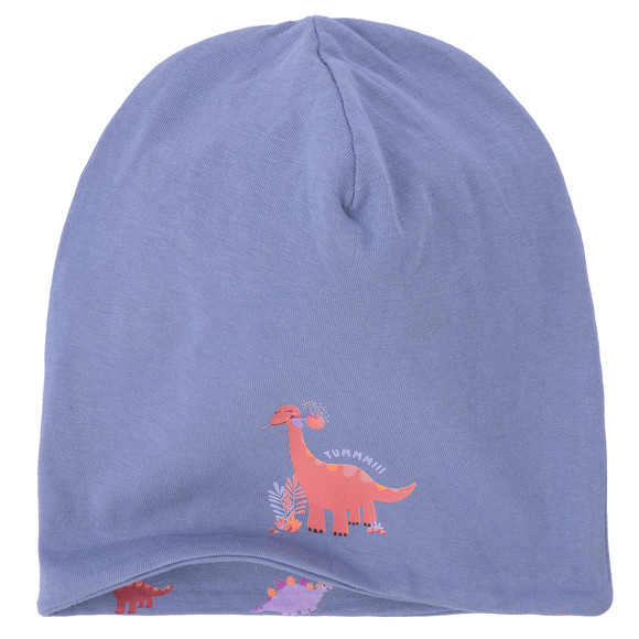 Mädchen Mütze mit Dino-Motiv