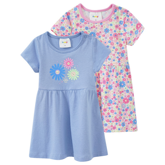 2 Baby Kleider mit Sommer Prints