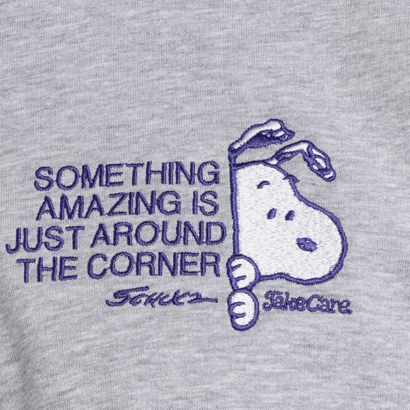 Peanuts Sweatshirt im Troyer-Style