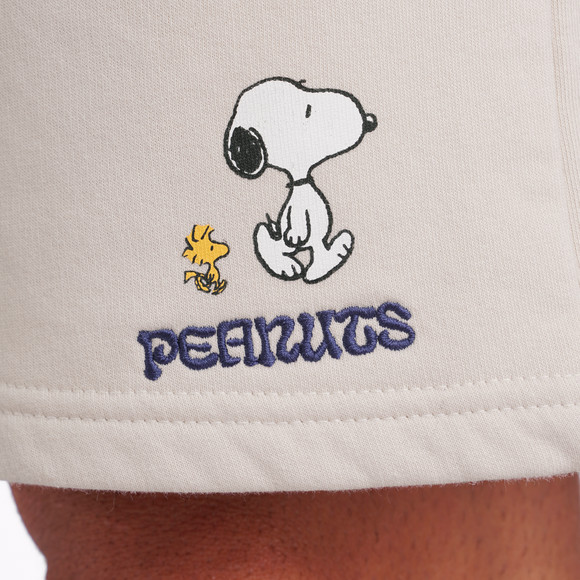 Peanuts Shorts mit Stickerei