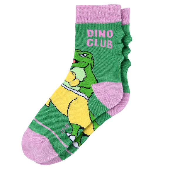 1 Paar Jungen Socken mit Dino-Motiv