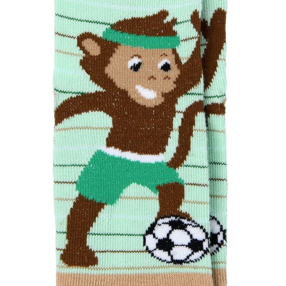 1 Paar Jungen Socken mit Affen-Motiv