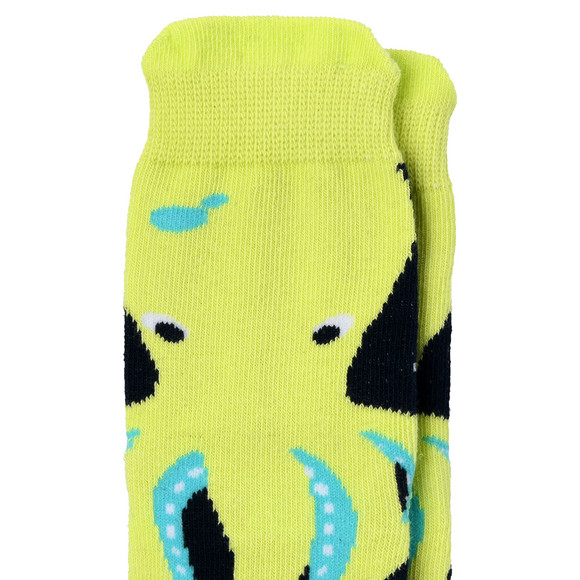 1 Paar Jungen Socken mit Tintenfisch-Motiv