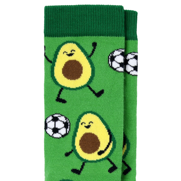 1 Paar Jungen Socken mit Avocado-Motiv