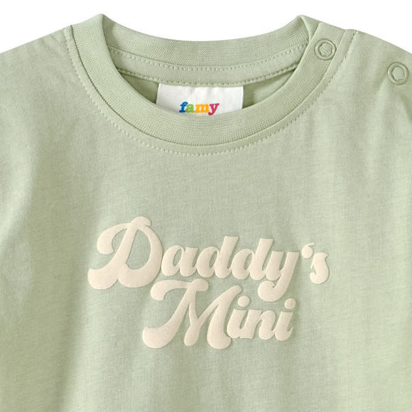 Baby T-Shirt mit Message-Print