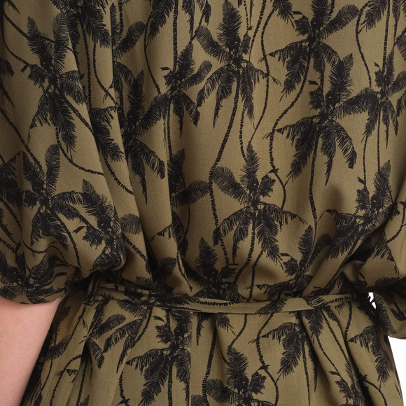 Damen Kimono mit Palmen-Muster