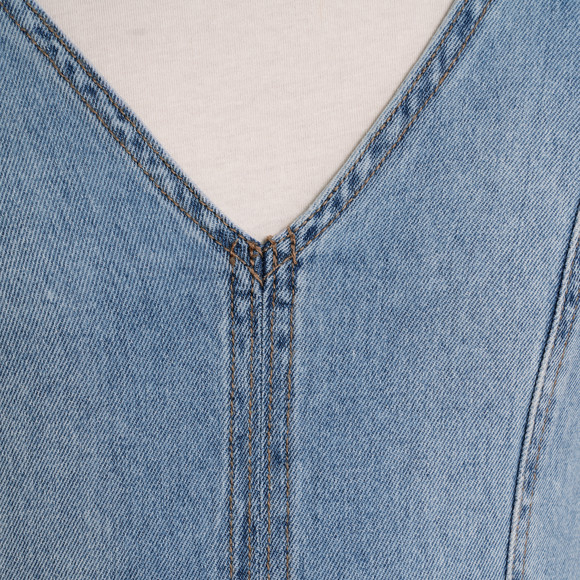 Damen Jeanskleid mit Reißverschluss