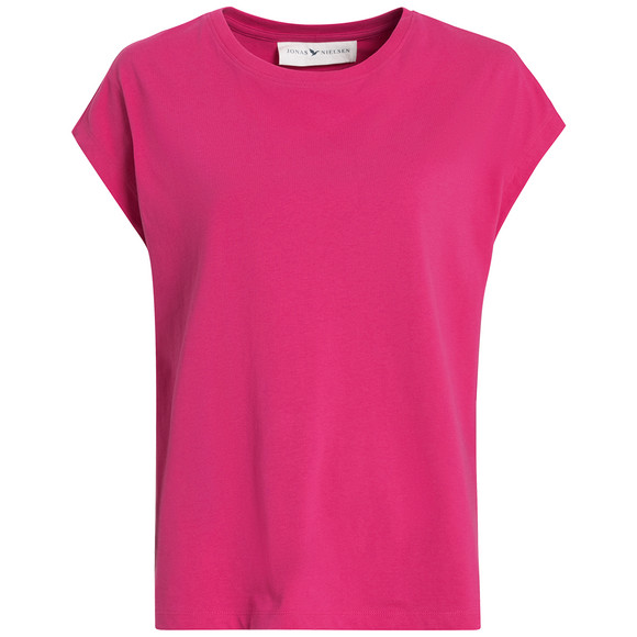 damen-t-shirt-unifarben-pink.html