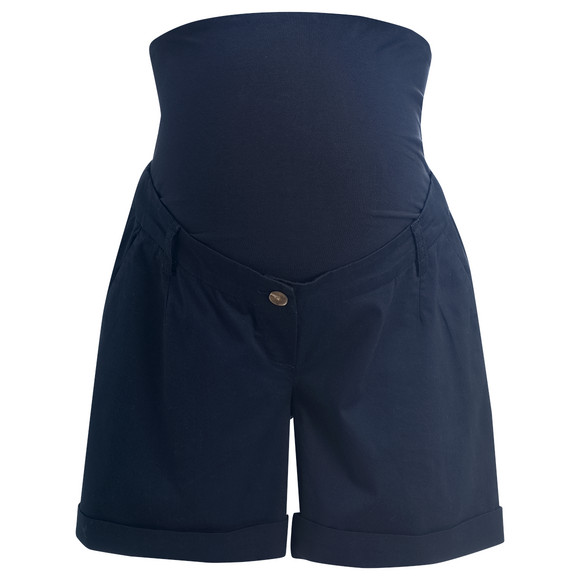 damen-umstands-shorts-aus-baumwoll-twill-dunkelblau.html