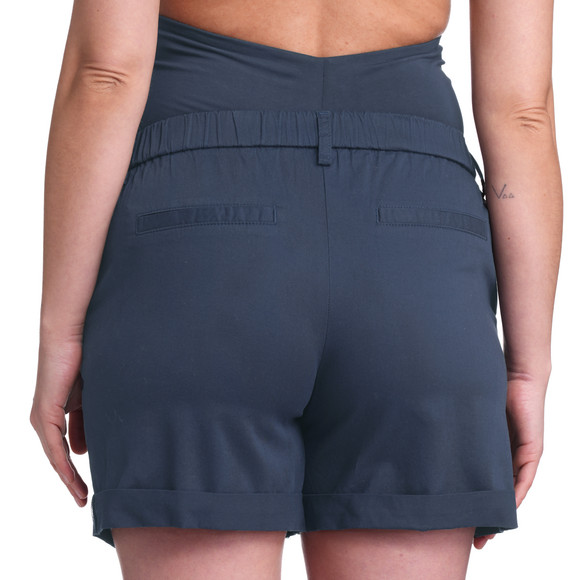 Damen Umstands-Shorts aus Baumwoll-Twill
