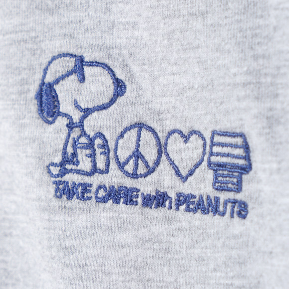 Peanuts T-Shirt mit Stickerei