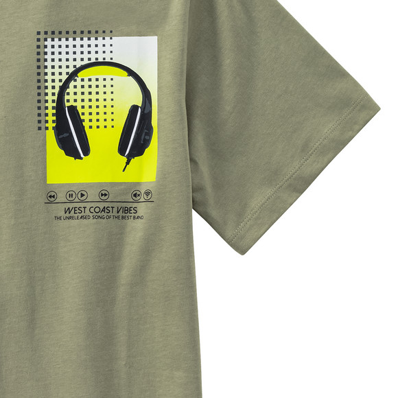 Gaming Schlafanzug Für Jungen - Happy Face Kopfhörer Design Baumwolle