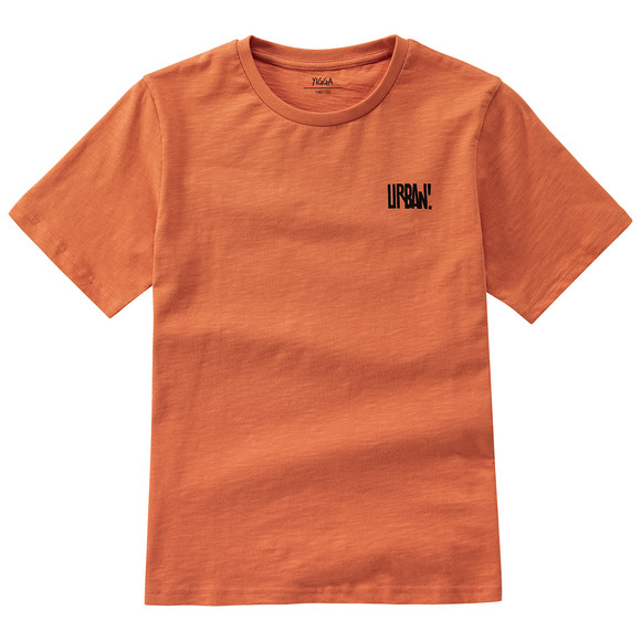 jungen-t-shirt-mit-ruecken-print-orange.html