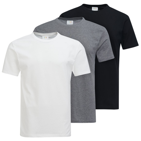 3-herren-t-shirts-unifarben-dunkelgrau.html