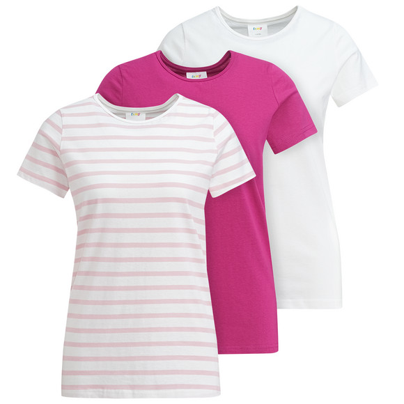 3-damen-t-shirts-in-verschiedenen-dessins-rosa.html