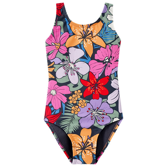 Mädchen Badeanzug mit Blumen-Muster