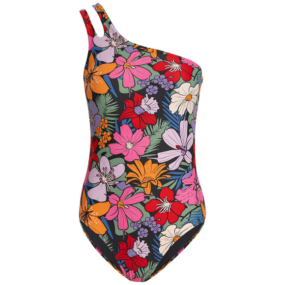 Damen Badeanzug mit Blumen-Muster