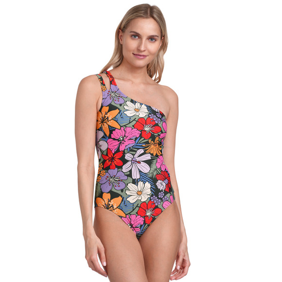 Damen Badeanzug mit Blumen-Muster