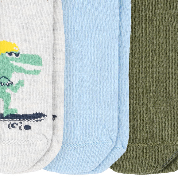 4 Paar Jungen Socken mit Skater-Motiven
