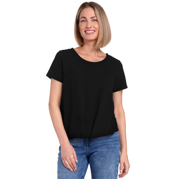 Damen T-Shirt mit strukturierter Oberfläche