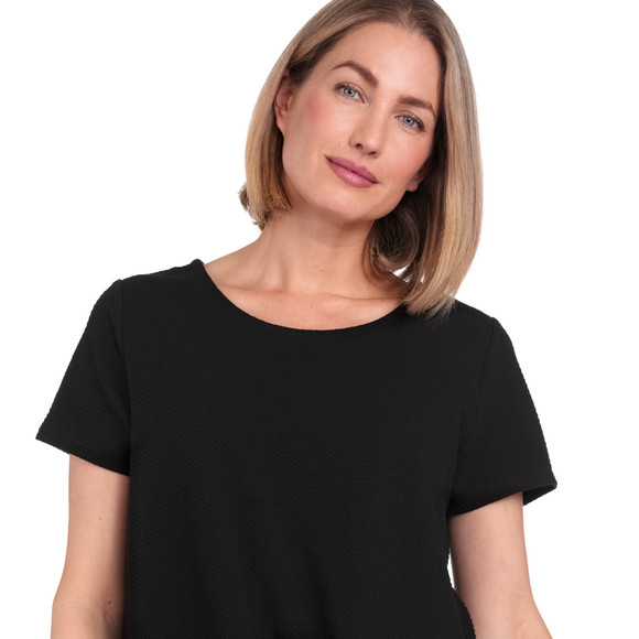 Damen T-Shirt mit strukturierter Oberfläche