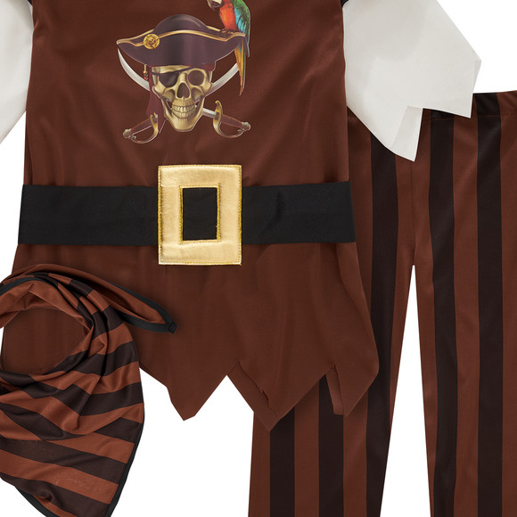 Kostüm-Set Pirat 3-teilig