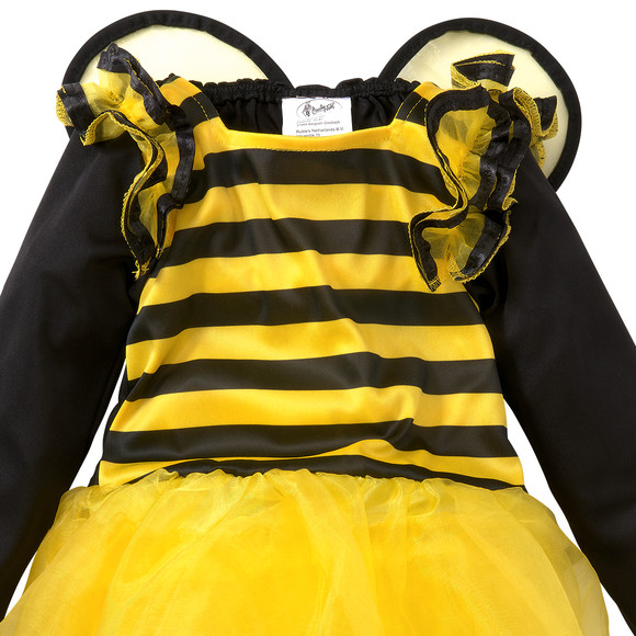 Kostüm Biene mit abnehmbaren Flügeln
