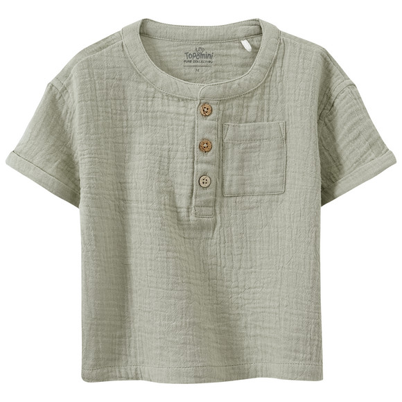 Baby T-Shirt und Shorts aus Musselin