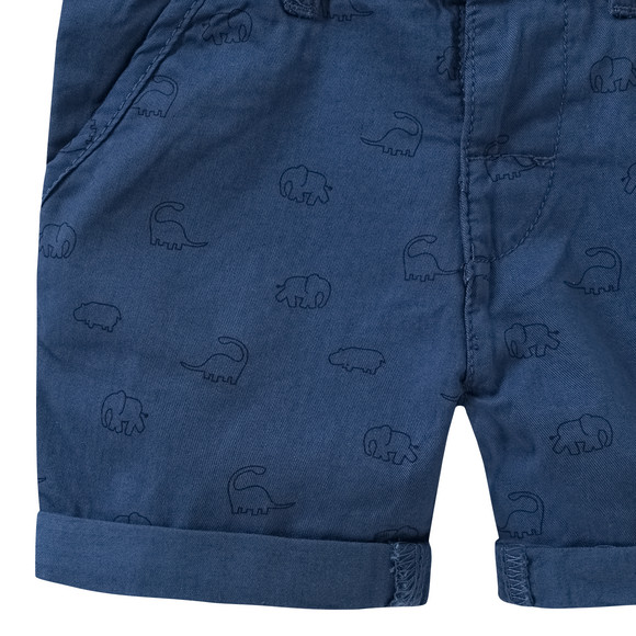 Baby Shorts mit Allover-Print