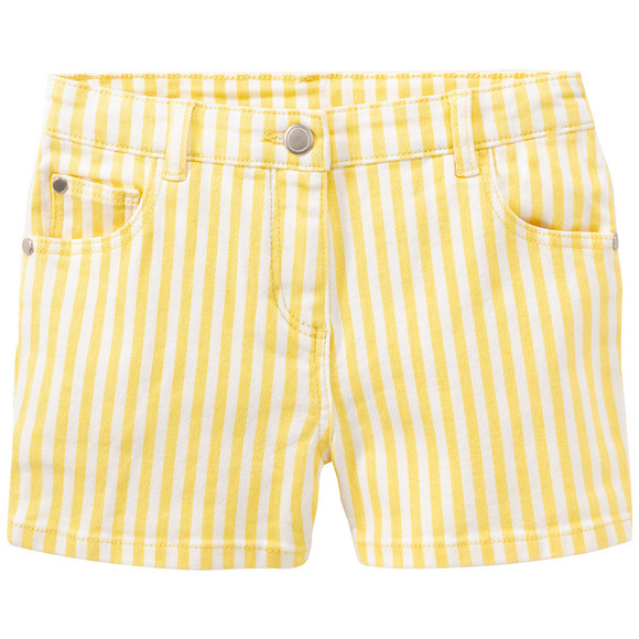 maedchen-jeans-shorts-mit-streifen-gelb-330275882.html