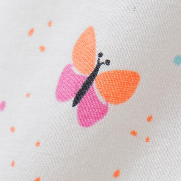 Baby Radler mit Schmetterling-Print