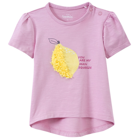 Baby T-Shirt mit Zitronen-Motiv