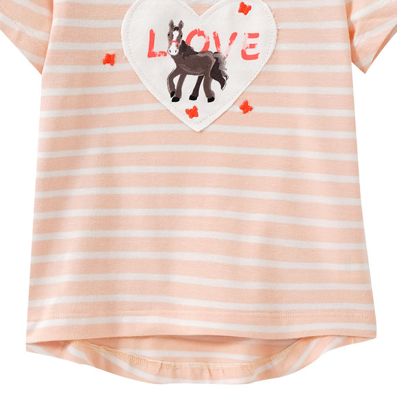 Baby T-Shirt mit Pferde-Motiv