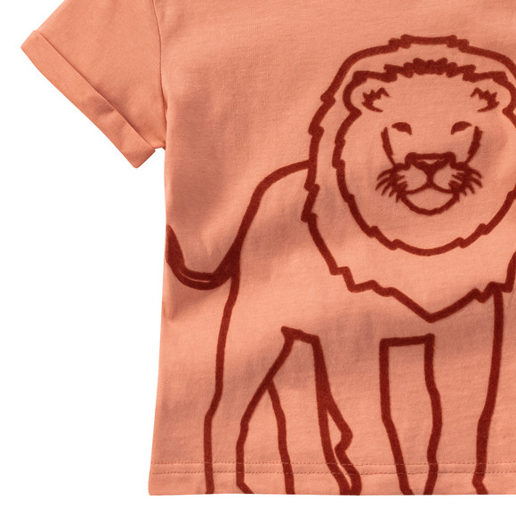 Baby T-Shirt mit Löwen-Motiv