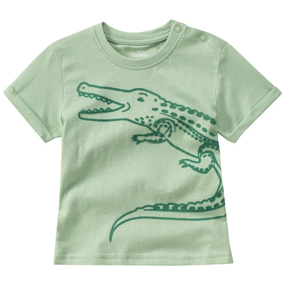Baby T-Shirt mit Krokodil-Motiv
