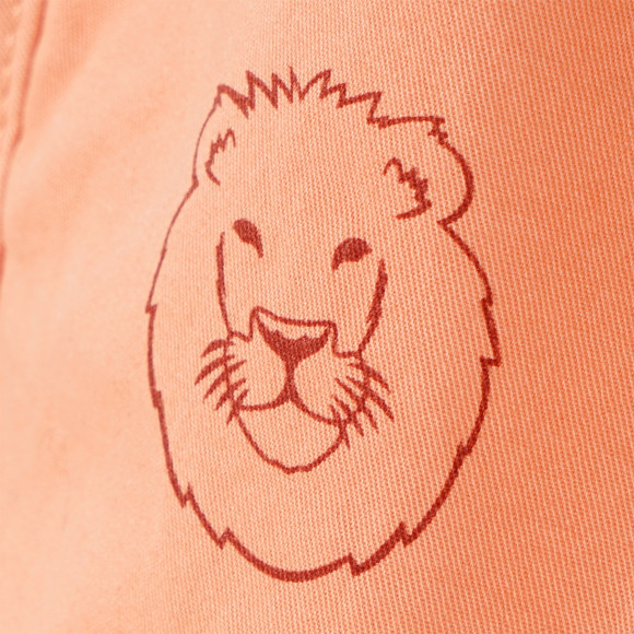 Baby Shorts mit Löwen-Print