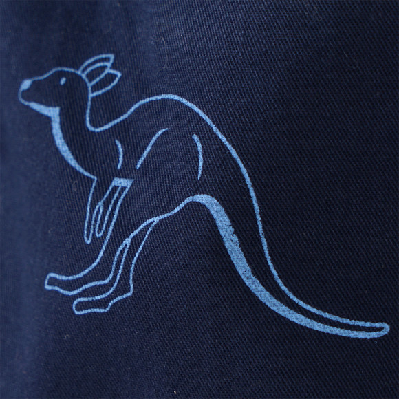 Baby Shorts mit Känguru-Print