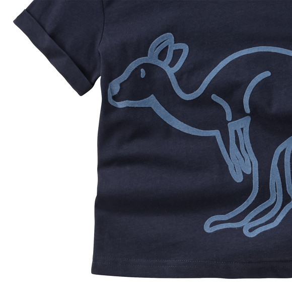 Jungen T-Shirt mit Känguru-Motiv