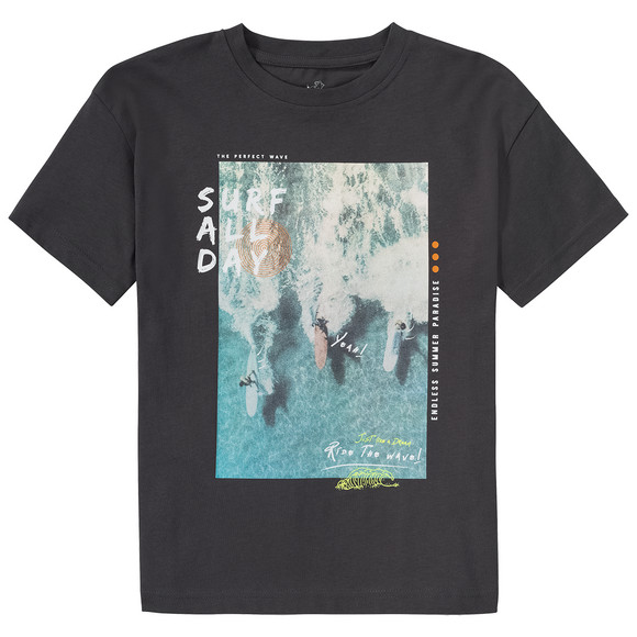 Jungen T-Shirt mit Foto-Print