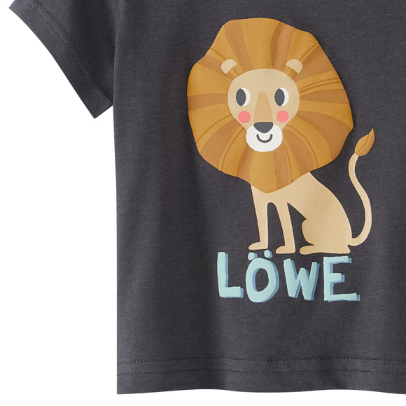 Baby T-Shirt mit Löwen-Motiv