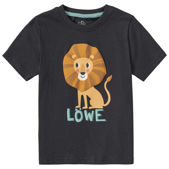 Kinder T-Shirt mit Löwen-Motiv