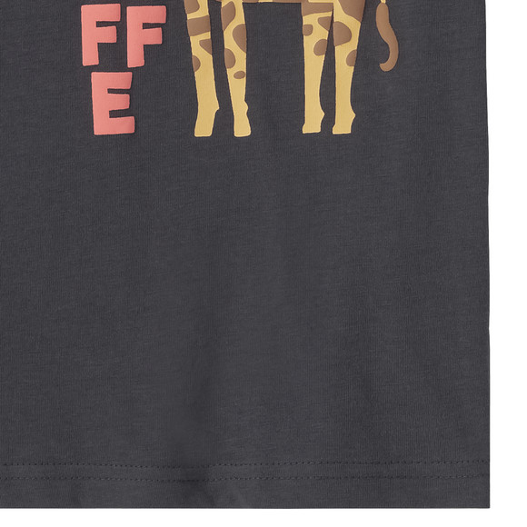 Kinder T-Shirt mit Giraffen-Motiv